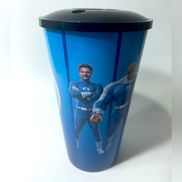 The Fantastic Four - Plastic Cup w/ Galactus Topper - 🌎🍴 - Picture 6 of 7